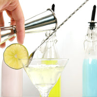 Pro Silver Cocktail Shaker Set